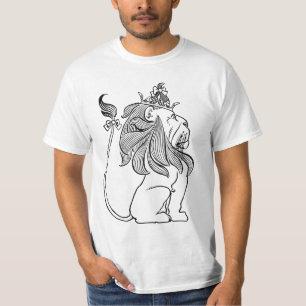 Camiseta Asombroso Mago de Oz, León Cobarde con Corona