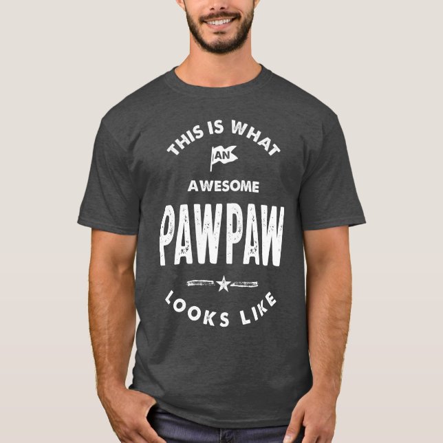 Camiseta Asombroso PawPaw (Anverso)