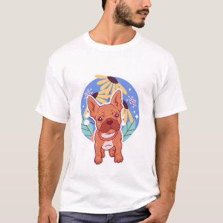 Camiseta Asombroso personaje de dibujos animados de perros
