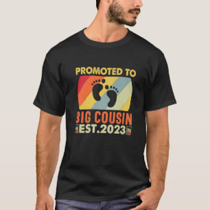 Camiseta Asombroso Promovido A Gran Primo 2023 Embarazo Ann
