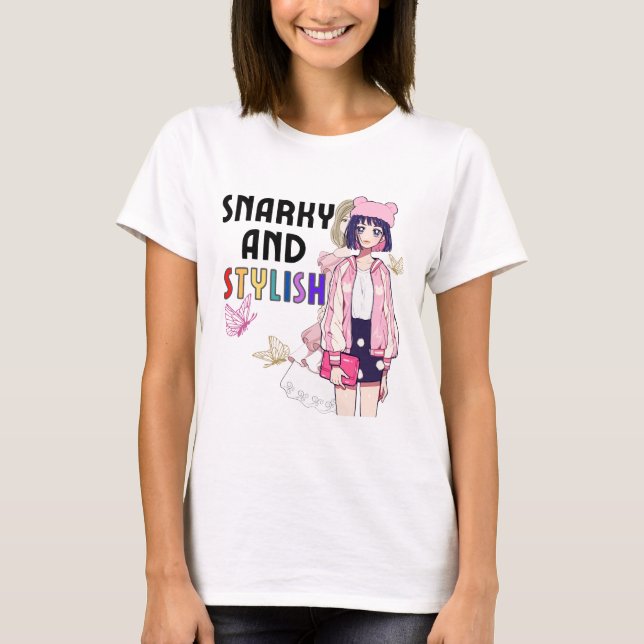 Camiseta Asombroso y elegante 2 (Anverso)