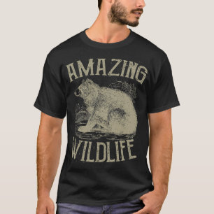 Camiseta Asombrosos animales de equitación en la vida silve