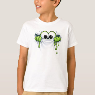 Camiseta ¡Asomo-de-Slime! Diseño de monstruo de goo lindo a