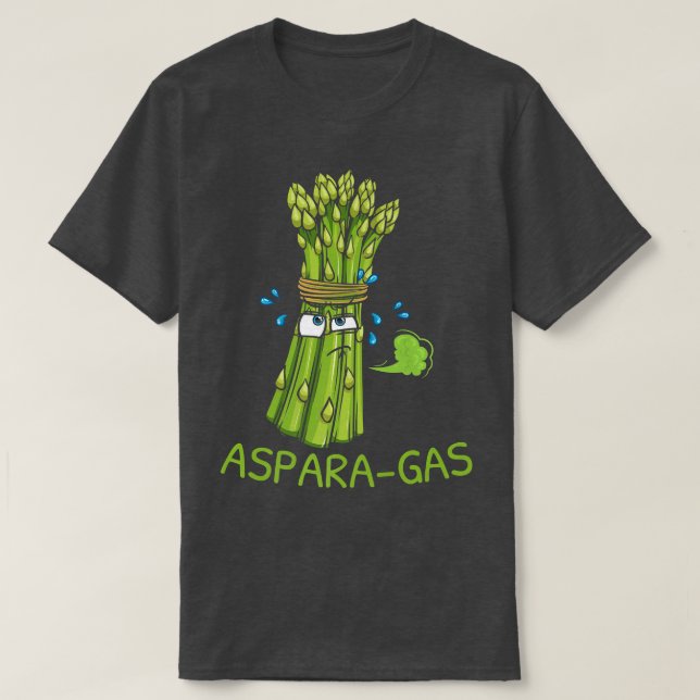 Camiseta Asparagas Asparagus Garden Vegetable Vegetarian Ve (Diseño del anverso)