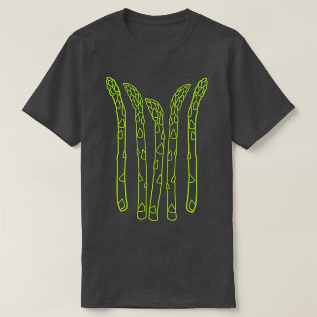 Camiseta Asparagus (Diseño del anverso)