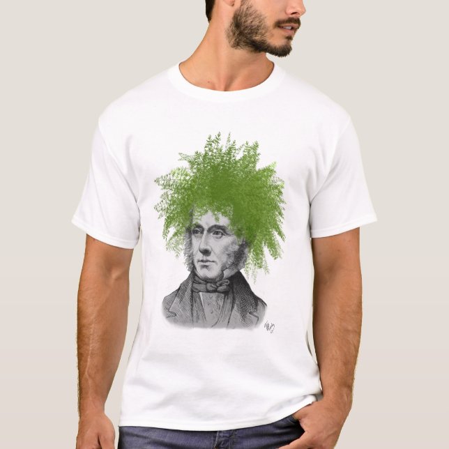 Camiseta Asparagus Fern Head Place Head (Anverso)