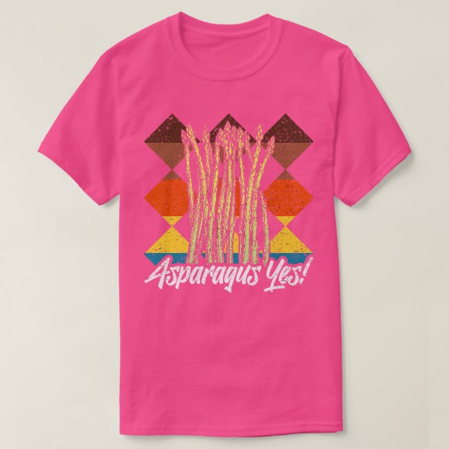 Camiseta Asparagus Yes Funny Vegetable Gardener (Diseño del anverso)