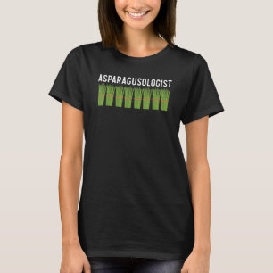 Camiseta Asparagusólogo Asparagus Vegetable Vegetable