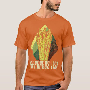 Camiseta Aspárrago Sí Gracioso Vegetable Jardiner 77