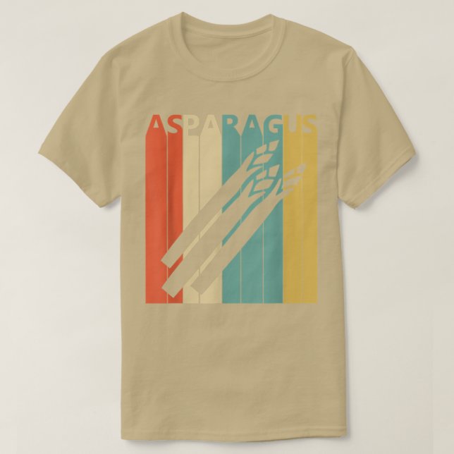 Camiseta Aspárragos Frescos Verduras (Diseño del anverso)