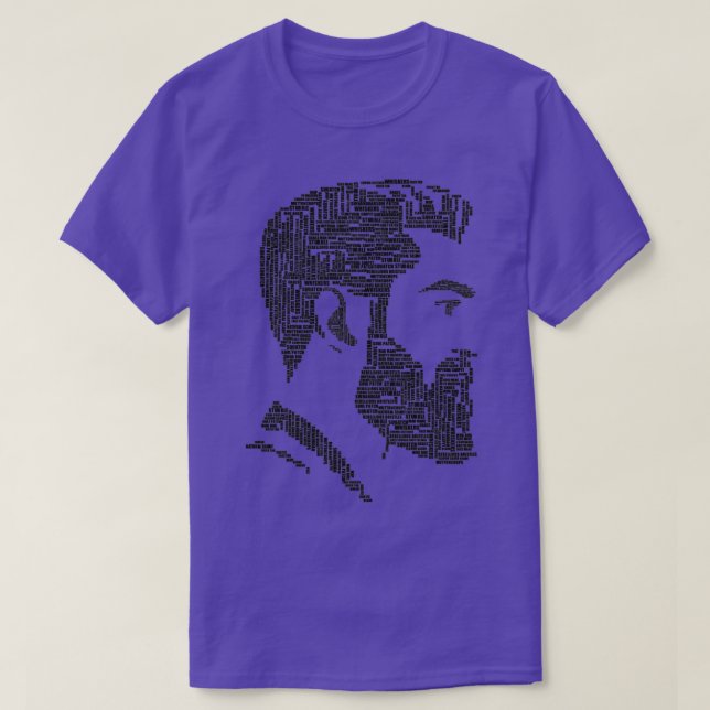 Camiseta Aspecto de barba (Diseño del anverso)