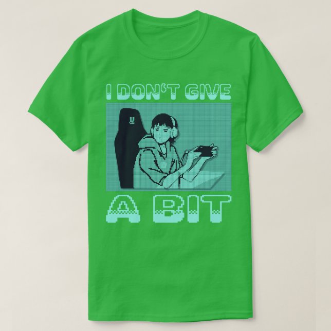 Camiseta Aspecto de píxeles de juegos retro (Diseño del anverso)