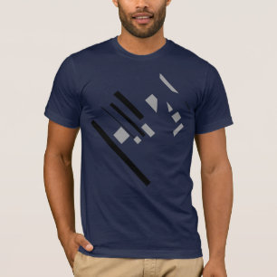 Camiseta Aspecto diagonal del MCM del resumen geométrico ne