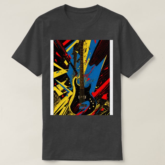 Camiseta Aspecto musical de la curva de los vasos cósmicos (Diseño del anverso)