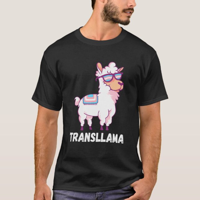 Camiseta Aspecto transgénero de los ojos arcoiris llamado L (Anverso)