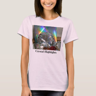 Camiseta Aspectos destacados de cristal
