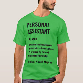 Camiseta Aspectos personales de la definición divertida de