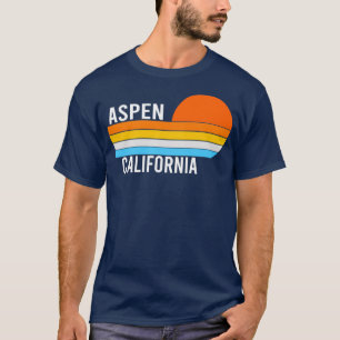 Camiseta Aspen California Vintage Sunset