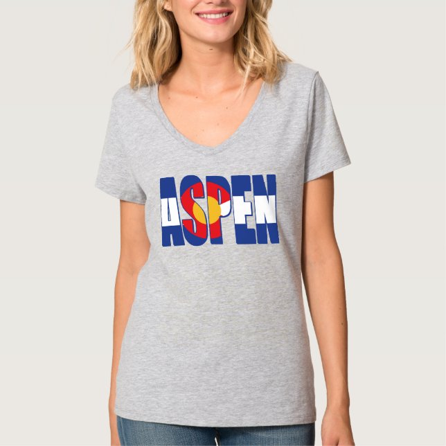Camiseta Aspen Colorado (Anverso)