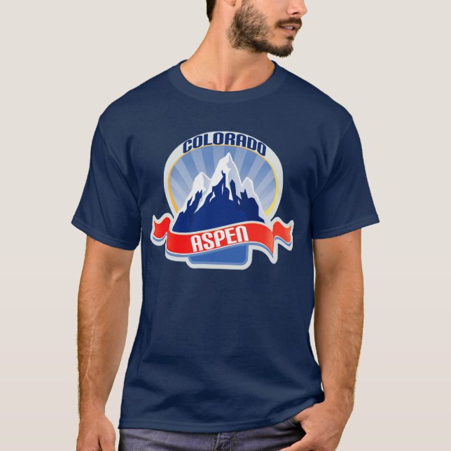 Camiseta Aspen, Colorado (Anverso)