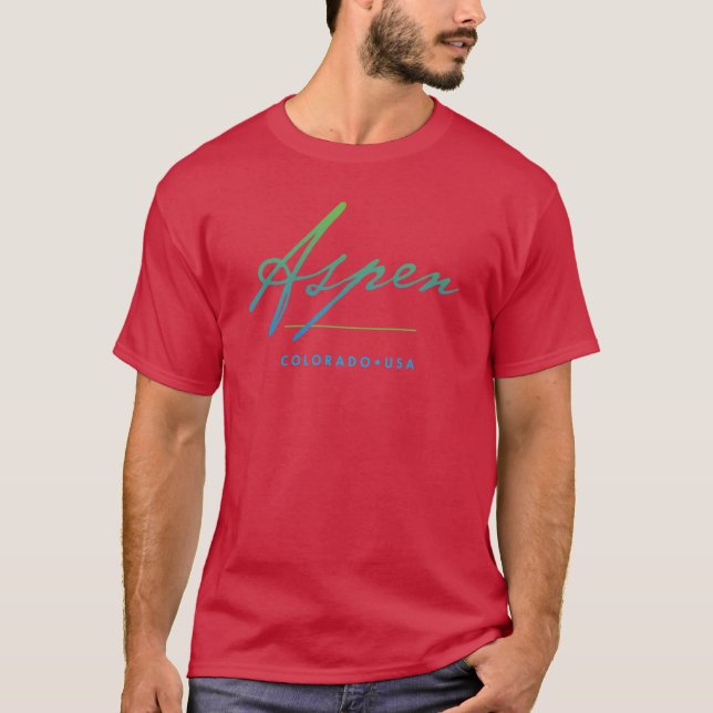Camiseta Aspen Colorado (Anverso)