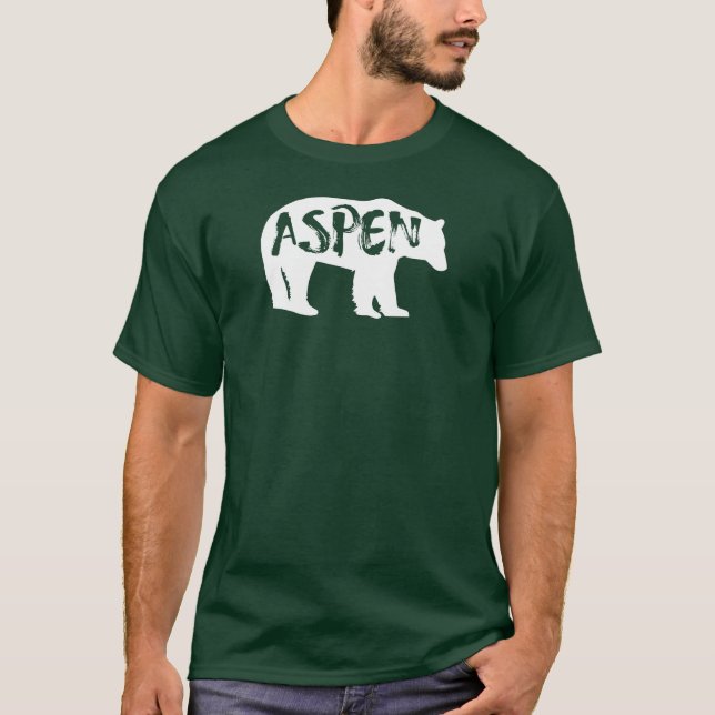 Camiseta Aspen Colorado Bear (Anverso)
