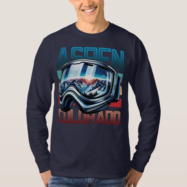 Camiseta Aspen Colorado Skibril (Anverso)