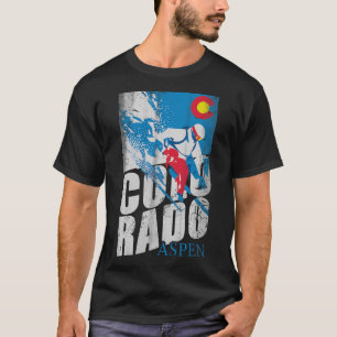 Camiseta Aspen Colorado Snowboard Snowboard Snowboarder
