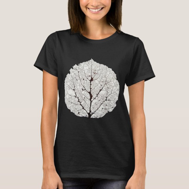 Camiseta Aspen Leaf Skeleton 1 (Anverso)