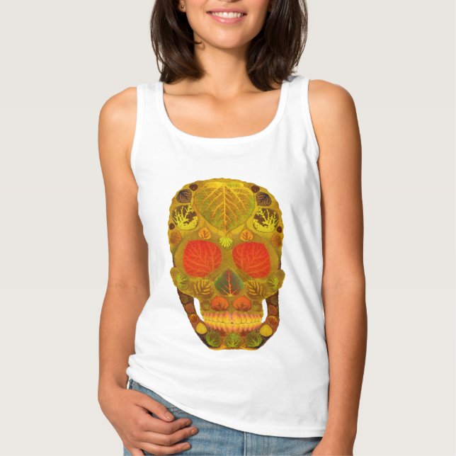 Camiseta Aspen Leaf Skull 12 (Anverso)