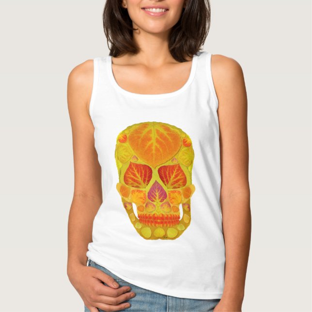 Camiseta Aspen Leaf Skull 13 (Anverso)