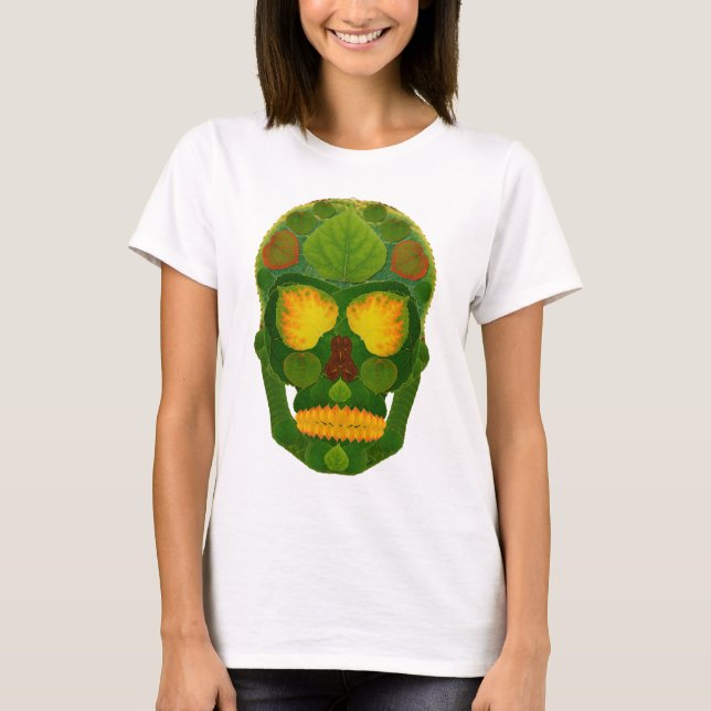 Camiseta Aspen Leaf Skull 9 (Anverso)