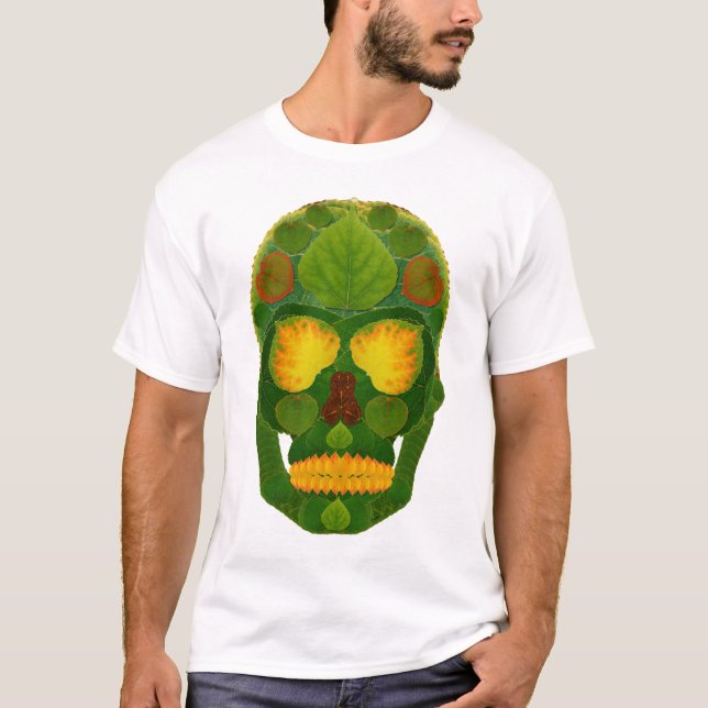 Camiseta Aspen Leaf Skull 9 (Anverso)