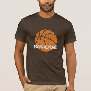 camiseta áspera de baloncesto