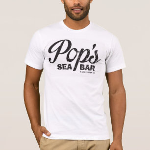Camiseta áspera del logotipo del estallido