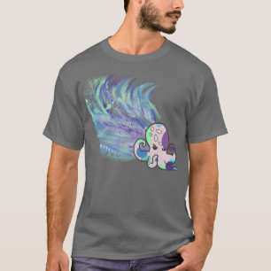 Camiseta áspera y dura