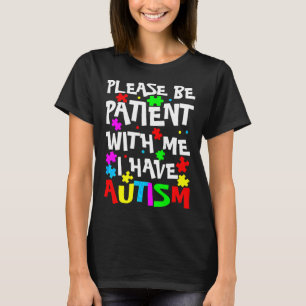 Camiseta Asperger Niños Por Favor Sean Pacientes Conmigo Qu