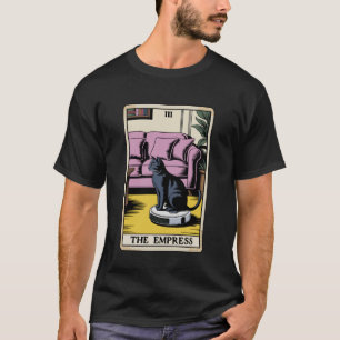 Camiseta Aspiradora Robot Gato Carta de La Emperatriz Tarot