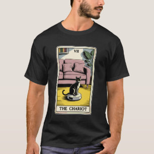 Camiseta Aspiradora Robot Gato Carta de Tarot El Carro Ca