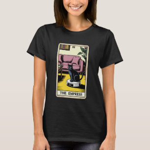 Camiseta Aspiradora Robot Gato Carta de Tarot La Emperatriz