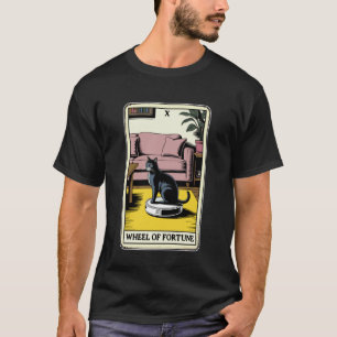 Camiseta Aspiradora Robot Gato Carta Tarot Rueda de la Fort