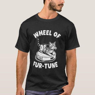 Camiseta Aspiradora Robot Rueda de la Fur-Tuna Gato Diverti