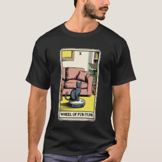 Camiseta Aspiradora Robot Rueda de la Fur-Tuna Tarot Divert