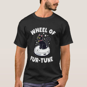 Camiseta Aspiradora Robot Rueda de la Fur-Tune Gato Diverti