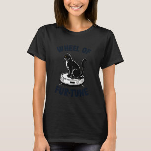 Camiseta Aspiradora Robot Rueda de la Fur-Tune Gato Diverti