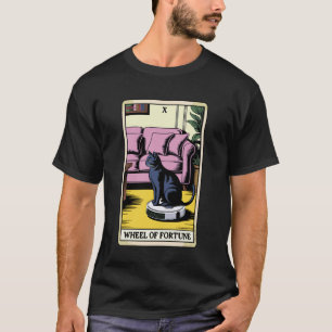 Camiseta Aspiradora Robot Wheel of Fortune Tarot Divertido
