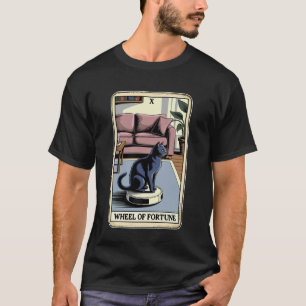 Camiseta Aspiradora Robot Wheel of Fortune Tarot Divertido