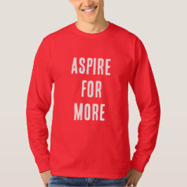 CAMISETA ASPIRAR A MÁS