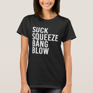 Camiseta Aspirar Comprimir Explosión Soplar Mecánico Coche 