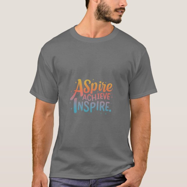Camiseta Aspire Achive Inspire (Anverso)